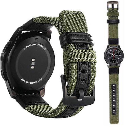 Slitstarka Nylonarmband - Samsung Galaxy Watch S3 Frontier