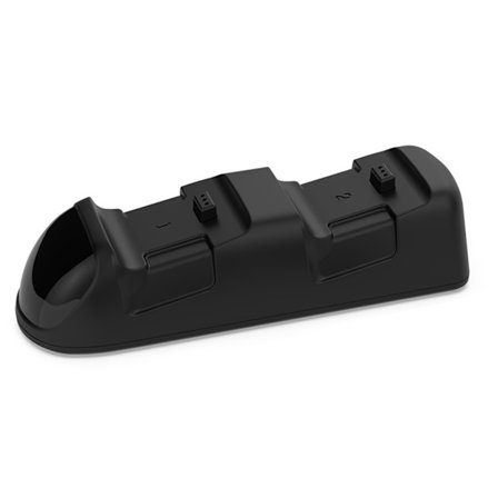 Kontrollladdare för Xbox One One X One S-kontroller Dual Dock Laddstation med 2 uppladdningsbara batterier