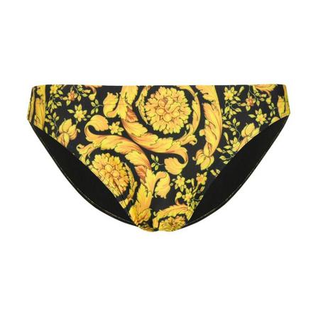 Versace Beachwear Sort, Herre Badeshorts, Størrelse: 2XL