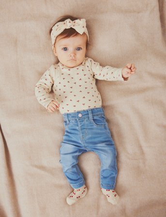 name it Nbfbilia Ls Body Box - Cream - 50