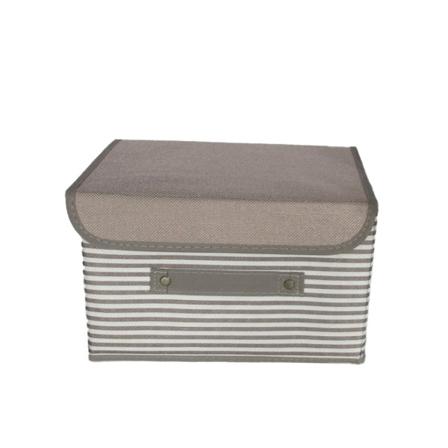 Horisontal stripet kreativ arrangørboks husholdningsartikler