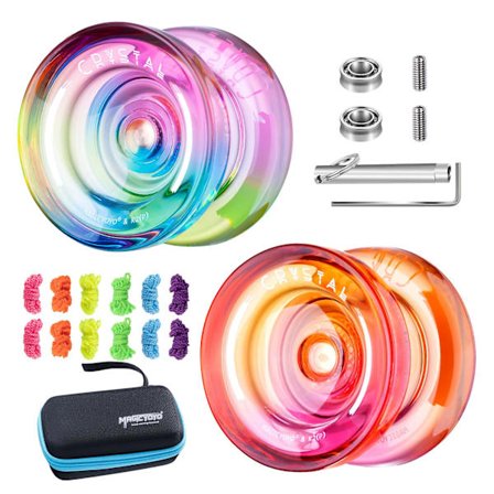 Magicyoyo Muovi Kaksoistoiminto Yo-yo K2 Crsytal Gradient Yoyo