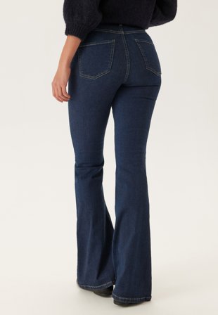 BUBBLEROOM High Flare Superstretch Jeans Klær
