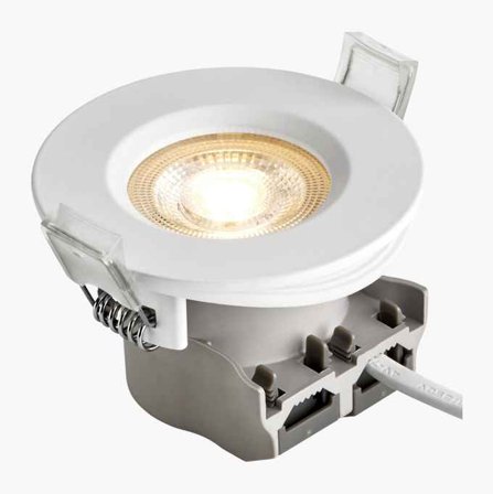 Inbyggnadsspot LED IP65 vit