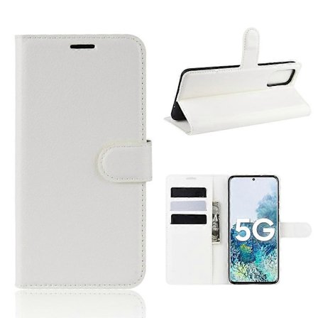Magnetiskt Läder Litchi Skinnfodral Kompatibelt med Samsung Galaxy S20 FE 4G FE 5G S20 Lite S20 FE 2022 -WELLNGS
