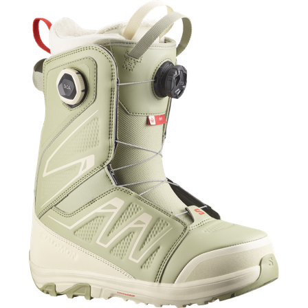 Salomon - Chaussures de snowboard pour femme Ivy Boa Sj Boa - Tea / Almond Milk - 25.5