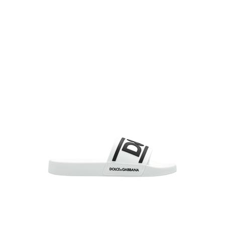 Dolce & Gabbana Sliders vit, Dam Flip-flops, Dam, Storlek: 40 EU