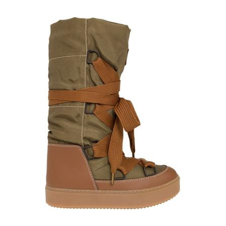 See by Chloé, Naina snow boots Groen, Dames, Maat:41 EU,polyester
