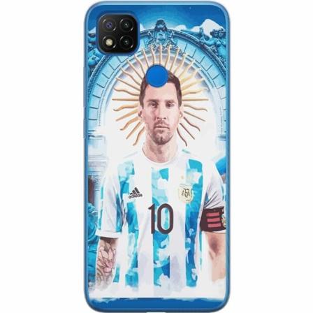 Xiaomi Redmi 9c Genomskinligt Skal Messi