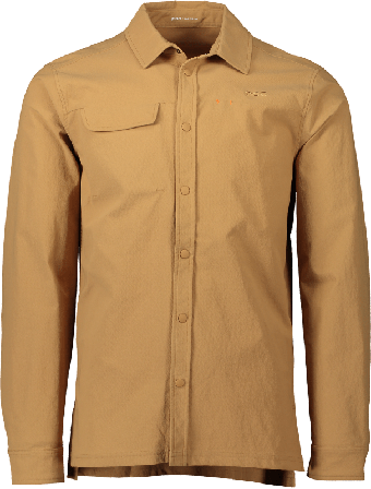 POC Men's Rouse Shirt Men long-sleeved shirts Brown Small