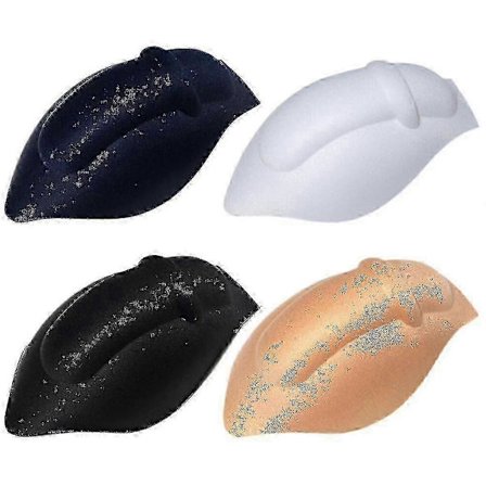 4 stk. polstrede undertøysinnlegg for menn, skumpute for bukseseler