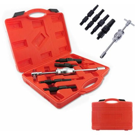 Innvendig Trekker Andre Bilverktøy Lager Trekker Hjul Lager Trekker Spesialverktøysett Skyvehammer - Rød
