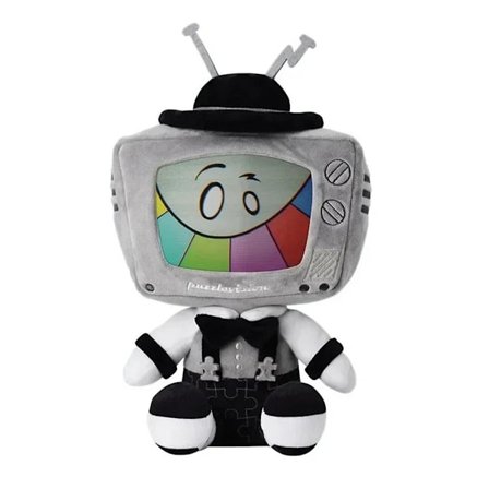 Anime SMG4 Mr.Puzzles Plush Koselig Fyllbomullsmyk Pute Plushines Leke Rom Bil Dekorasjon Samling Dukke for Barn B