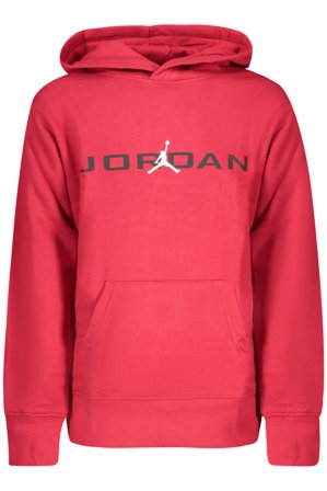 Jordan Felpa Senza Zip Bambino Rosso