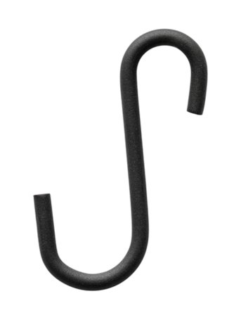 Gejst Nivo Shelf Hooks Black - 3 Pcs. - Black - ONE SIZE