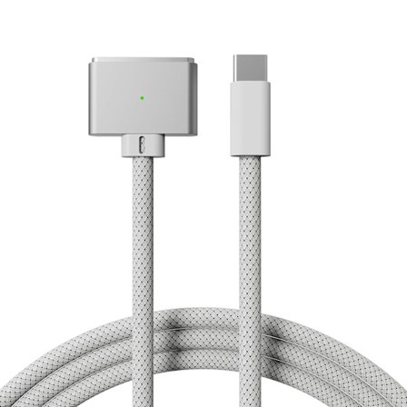 140 W USB-C - Magnetic 3 -kaapeli, 2 m magneettinen turvallinen pikalatauskaapeli 14" 16" MacBook Pro 2024 M3 Pro & Max, Air 2022 M2, MacBook Pro 2023