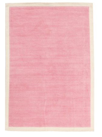 Handloom Pattern Teppich Moderner Rot/Beige (Wolle, Indien)
