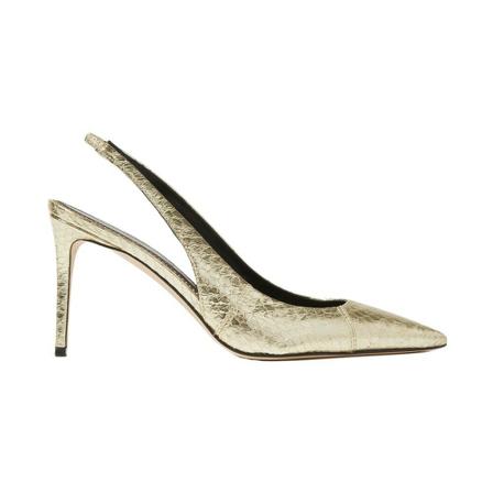 Scarosso Sutton Elaphe Pumps Gul, Dame, Størrelse: 41 EU