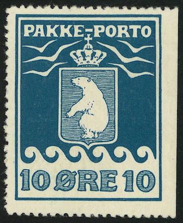 Grønland 1905 - Pakkeporto AFA 3AI - Ubrugt