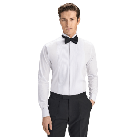 John Henric Smokingskjorta Monte Carlo Skjortor Herr Vit 41