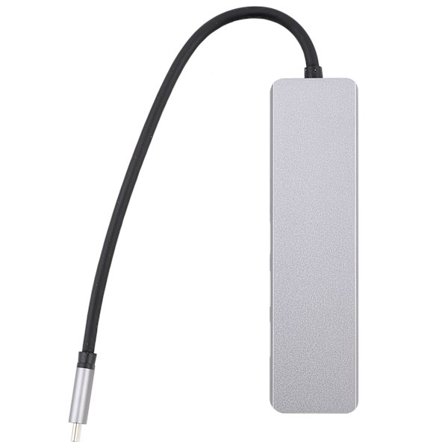 HDMI 60HZ USB3.0x2 PD Lataus USb RJ45 6 in 1 Hub Sopii Nintendo OS X:lle