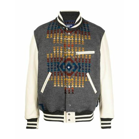 Junya Watanabe, Bomber Jackets Grijs, Heren, Maat:L