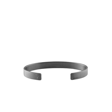 Le Gramme, 21 Grammes Cuff Szary, unisex, Rozmiar: S