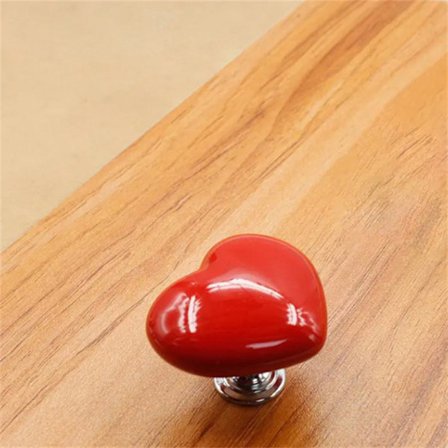 Håndtak Toalett Trykkknapp Hjerteformet trykktank-trykkbryter