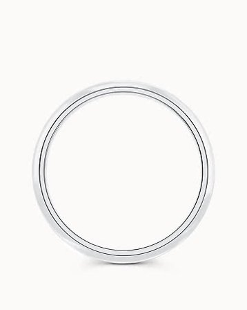 Glatt Ring Herre Jacob 950 Platina 5Mm - Forlovelsesringer & Gifteringer hos Vanbruun