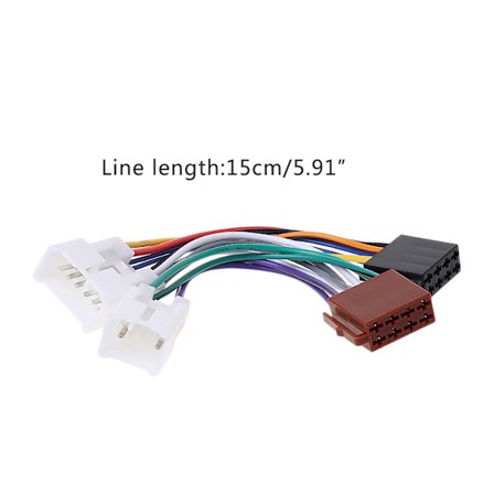 ISO bilradio ledningsnett Adapter Pluggkabel For for Lexus MR2 Land Cruise