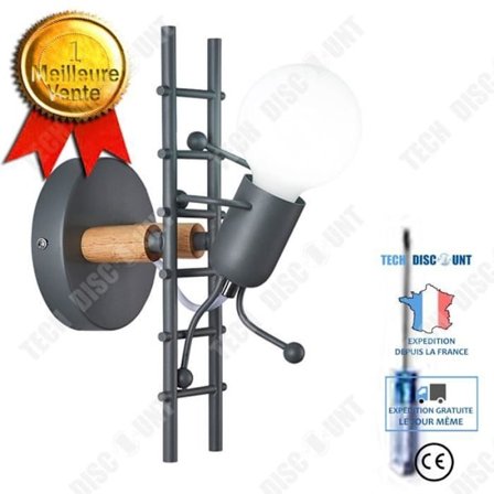 Vägglampa - TD - 2PCS - Metall - Grå - Modern Skandinavisk Stil - E27