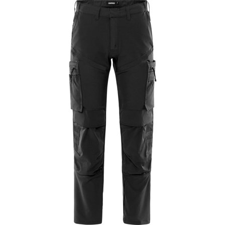 FRISTADS Servicebyxor 2653 LWS svart D120 - Lyreco - Arbetskläder - Arbetsbyxor och shorts - Servicebyxor