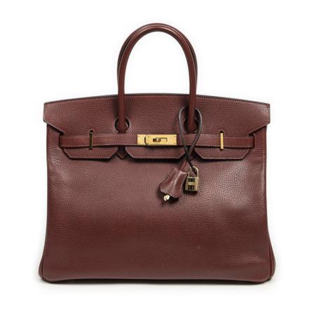 Hermès Vintage Pre-owned HandTass , Bruin , Dames , Maat: ONE Size Vintage Tassen