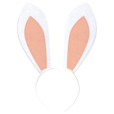 Vita Kaninöron Diadem