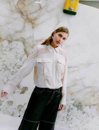 Copenhagen Muse Cmpopsy-Shirt - Cream - XS/S