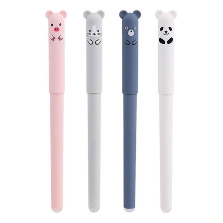 4-pack Suddgummi Pen - Djur