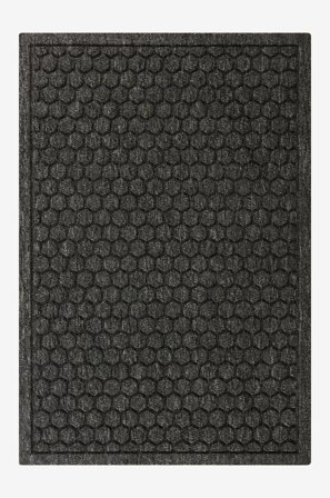 Jotex - Dørmatte Gummi/Polypropylen Mørk grå NAXOS - Kjøp Dørmatter hos Jotex