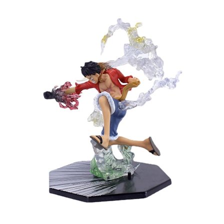 One Piece Battle Record Collection Monkey.D.Luffy Figur, flera färger
