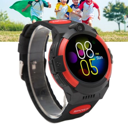 LT32 Smartwatch til Børn - Stemme- og Videoopkald, LBS Lokation, Kamera, Touchscreen, IP67 Vandafvisende, SOS, 4G