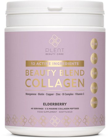 Plent Beauty Blend Collagen 40 portioner, Helse & Madvarer, Kollagen, Øvrig Kollagentilskud