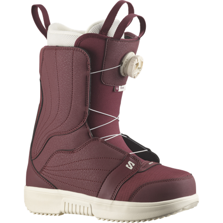 Salomon - Chaussures de snowboard Chaussures de snowboard Pearl Boa - Tawny Port / Tawny Port - 25.5