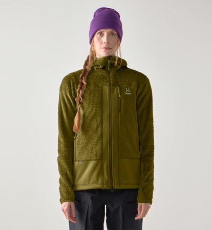Haglöfs Vassi Mid Hood Women Olive Green - L