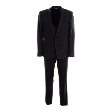 Dolce & Gabbana - Kostymer - Svart - Herr - Storlek: Xs, Herr, Storlek: XS