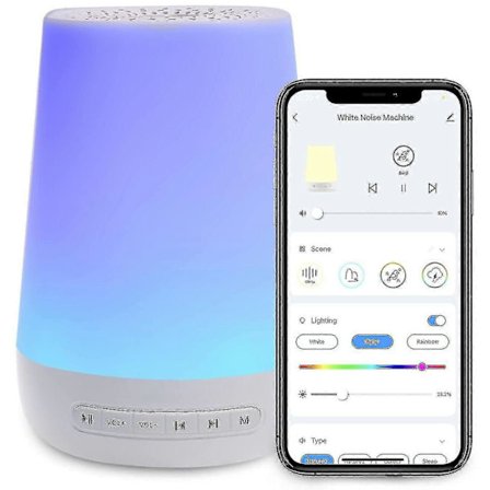 Hatch Rest Allt-i-ett Sömnmaskin, Nattlampa & Ljudmaskin