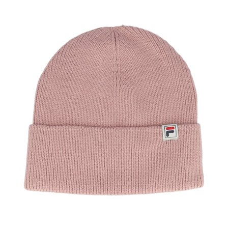 Fila - Rosa cuff Lue - Milano Mid Height Logo Knit Beanie Pale Mauve Cuff @ Hatstore