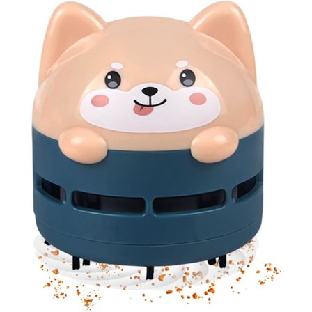 Trådløs håndstøvsuger til skrivebord, bord, genopladelig krummestøvsuger til bord, kontor, pude, bil, tastatur