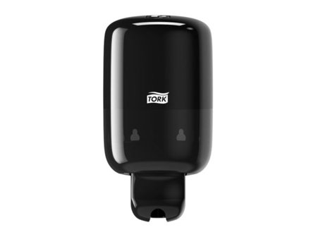 TORK Dispenser för tvål och lotion, svart, plast, 500ml 206 x 112 x 114mm - Lyreco - Städ och hygien - Tvål och hygien - Hygiensystem - Tork