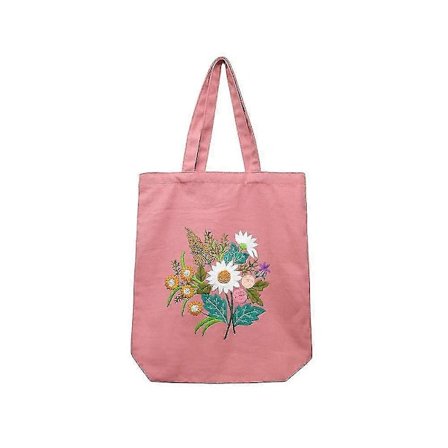 DIY Korsstygn Sömnad Sy Nålpoint Kit Broderi Kit Blommönster Konst Hantverk