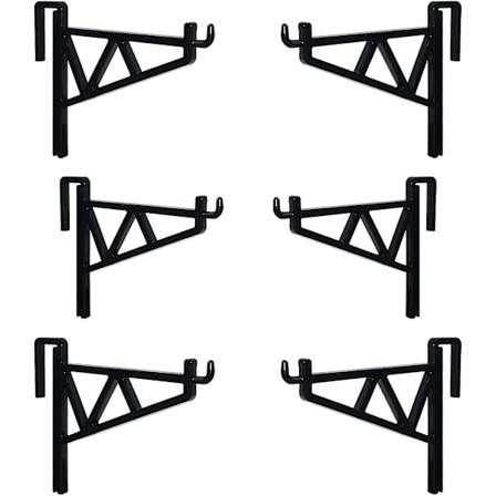 6 stk. bistade rammeholder, ramme siddepind biavl bistade stativ til honninghøst og inspektion, biavl ramme støttebeslag