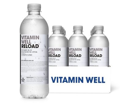 VITAMIN WELL Dryck Reload 50cl - Lyreco - Kök och servering - Dryck - Drickor